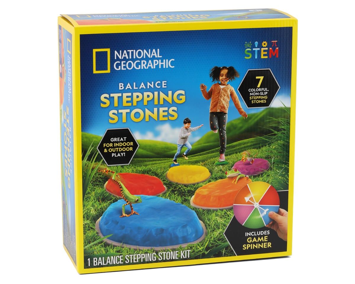 Blue Marble National Geographic Balance Stepping Stones STEM Kit