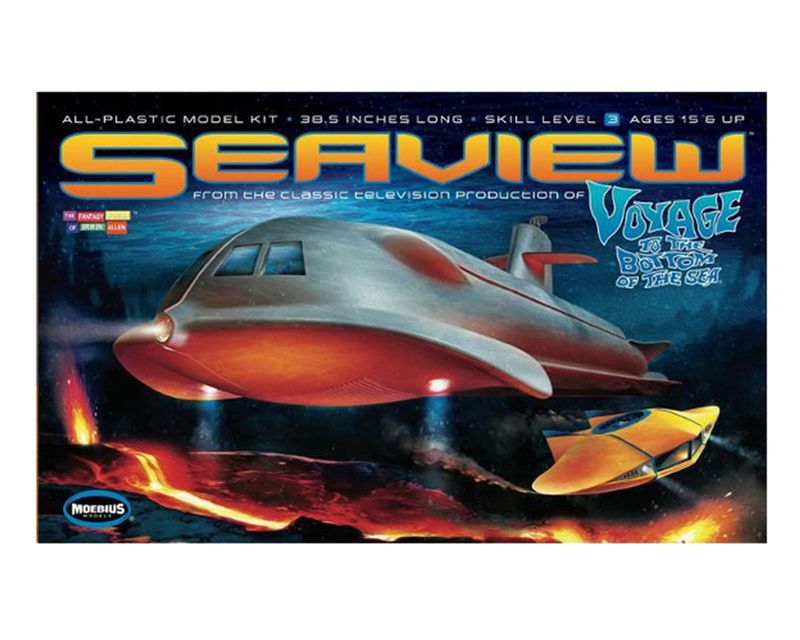 Moebius Model Voyage to the Bottom of the Sea 4-Window Seaview