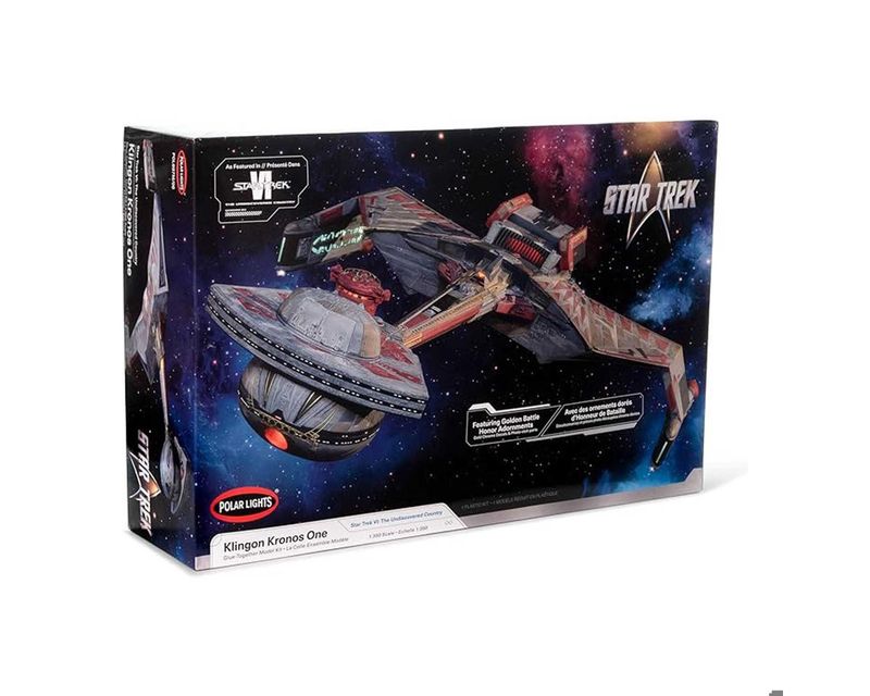 Polar Lights 1/350 Star Trek 6: Undiscovered Klingon Kronos One