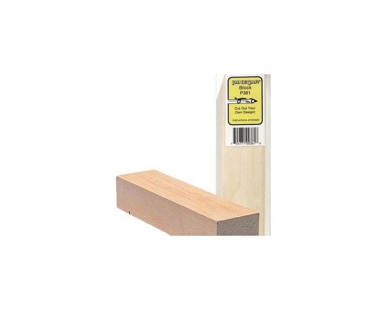 PineCar Pre-Cut Block