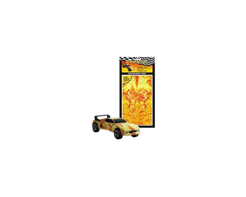 PineCar Fire Starter Custom Body Skin