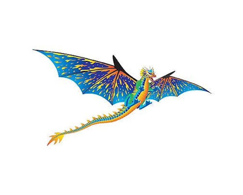 Brain Storm Products WindnSun 72101 3-D Nylon 76&quot; Kite - Dragon