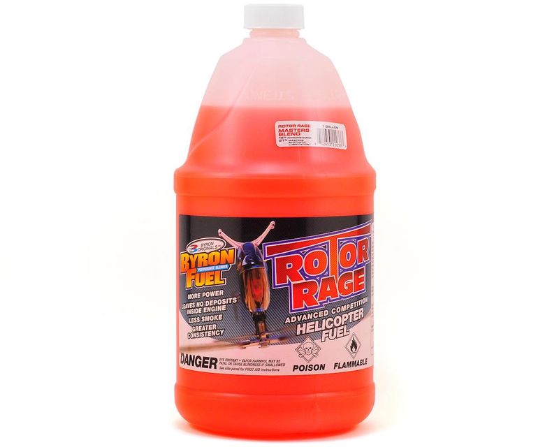 Byron Originals 15% Rotor Rage &quot;Masters Blend&quot; Helicopter Fuel (One Gallon)