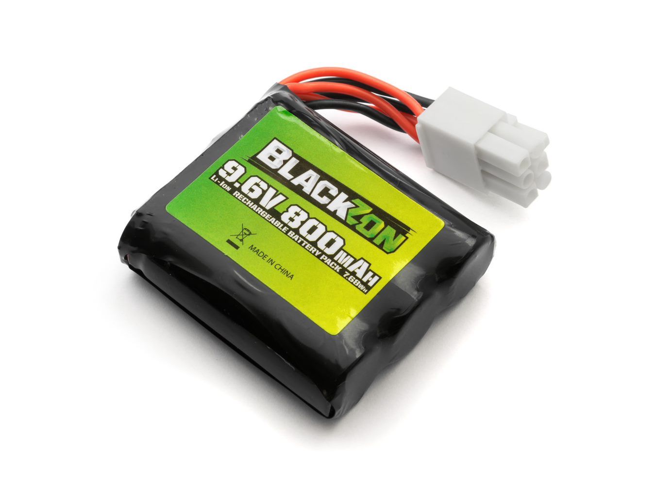 BlackZon Li-ion Battery 9.6V 800mAh