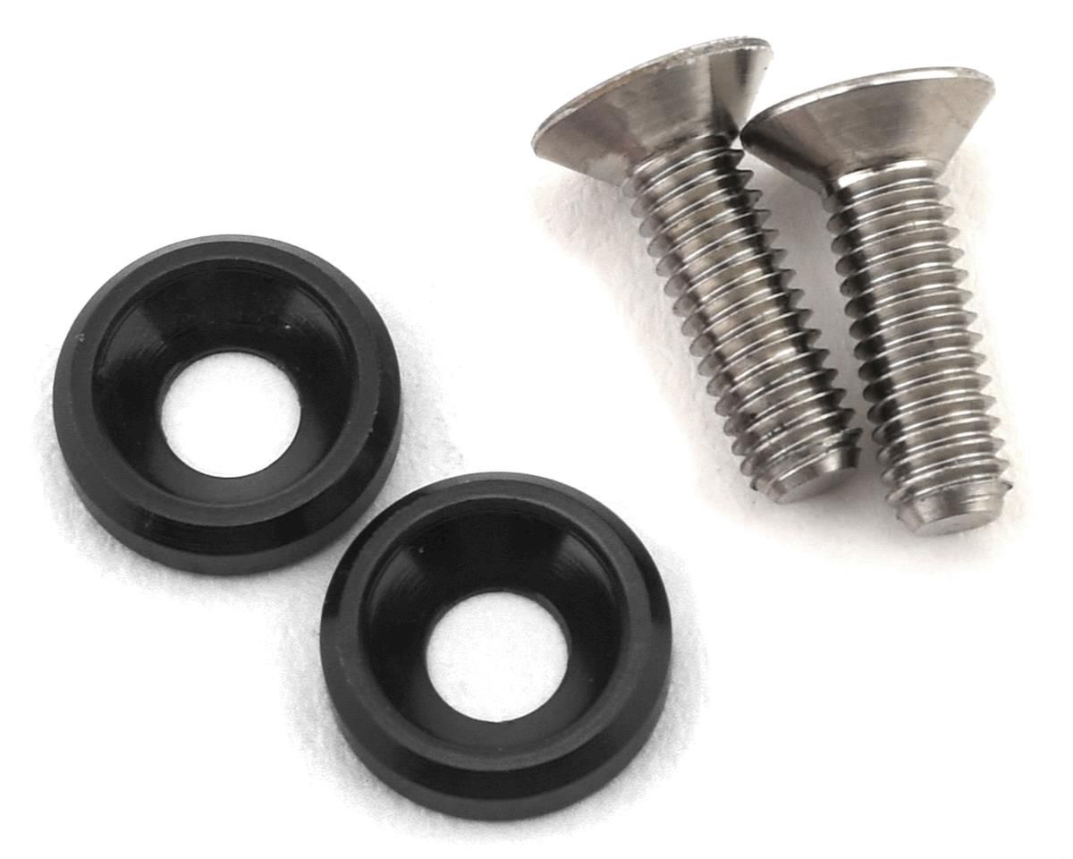175RC 3x10mm Titanium Motor Screws (Black)
