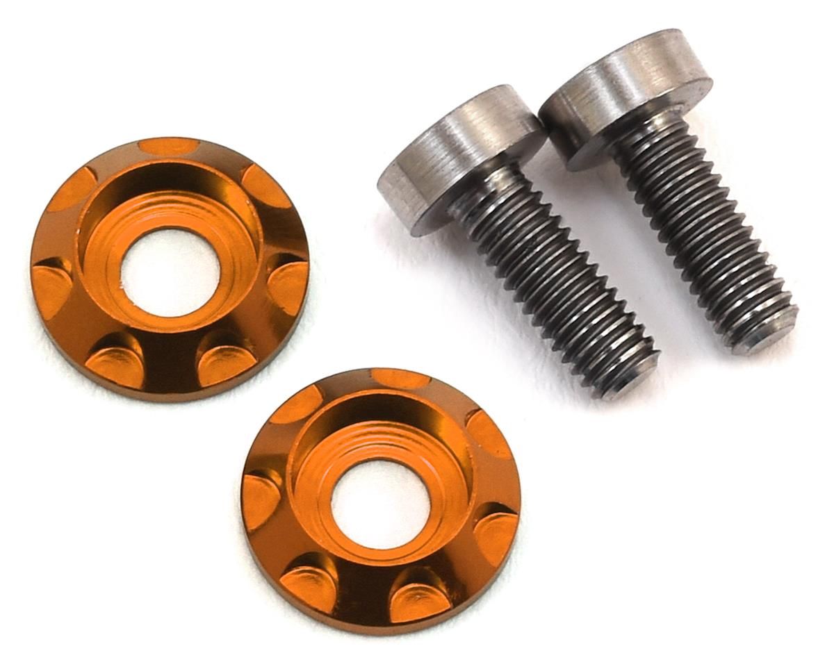 175RC 3x8mm Titanium "High Load" Motor Screws (Orange)