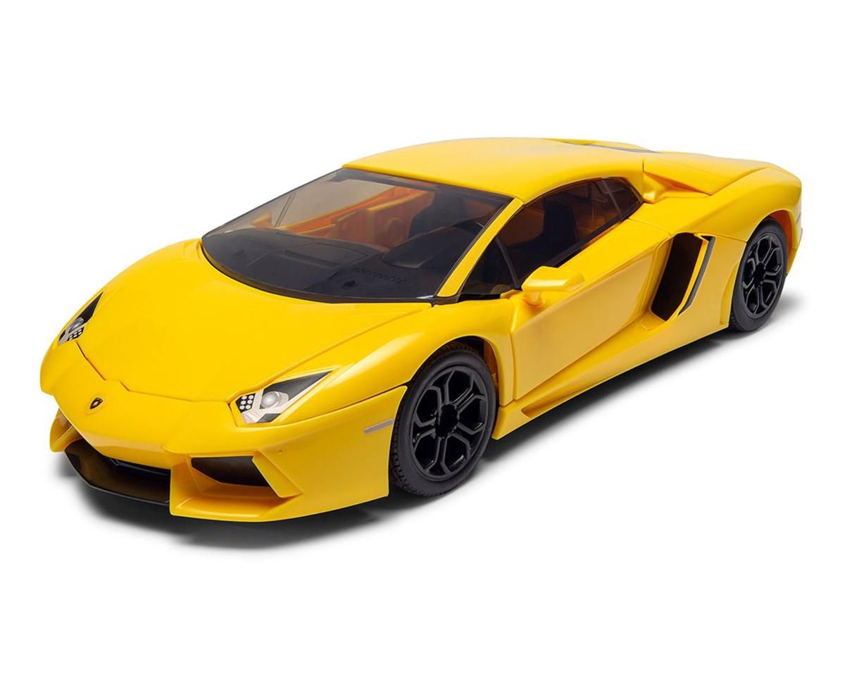 AIRFIX QUICKBUILD Lamborghini Aventador - Yellow