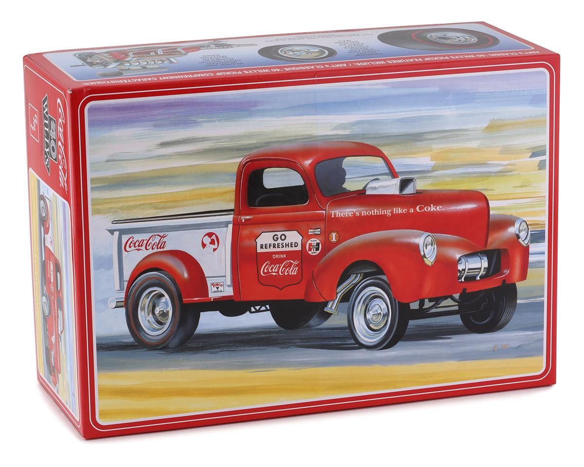 AMT 1/25 1940 Willys Pickup Gasser Coca Cola Model Kit