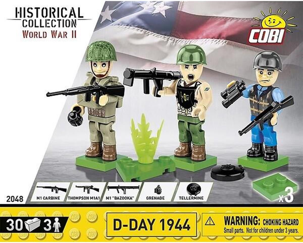 Cobi 35Pcs Hc Wwii Us Army D-Day 1944