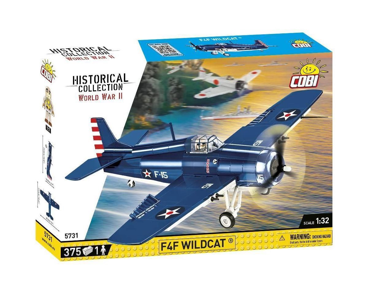 Cobi F4F Wildcat Grumman Block Model (375pcs)