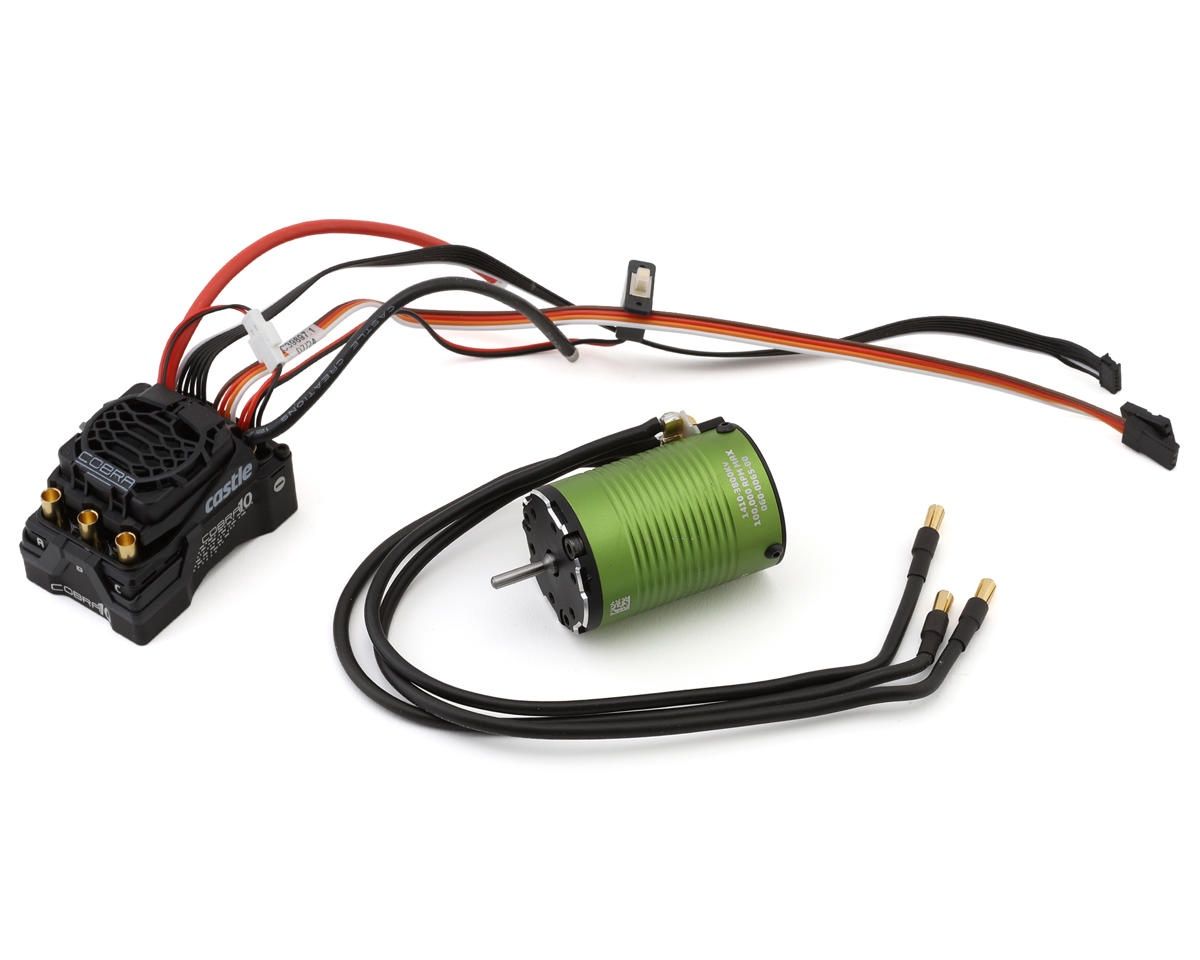 Castle Creations COBRA 10?6S MAX, 25.2V MAX, 8A PEAK BEC W/1410-3800KV SENSORED MOTOR