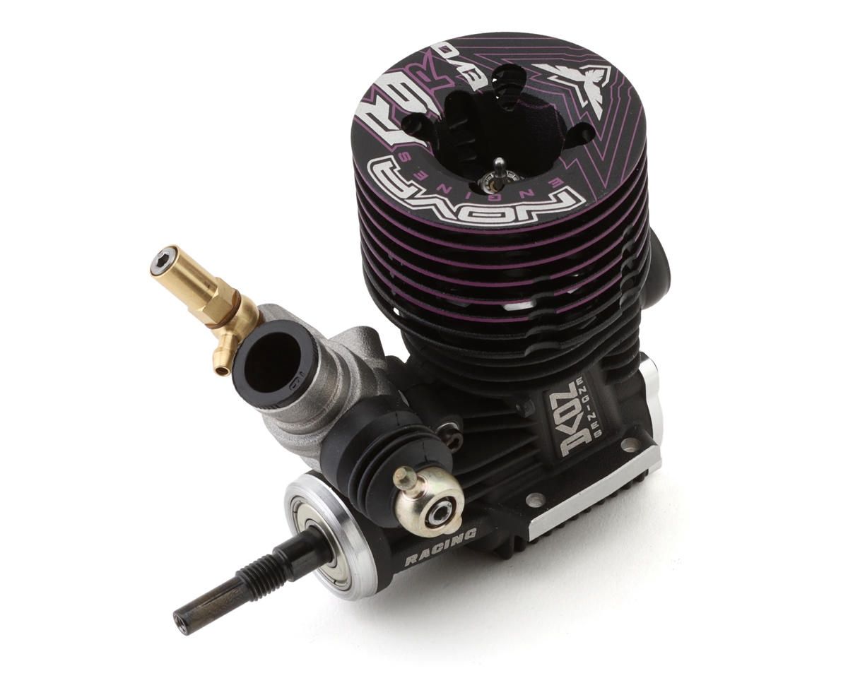 Nova Engines R9R EVO .21 9-Port On-Road Nitro Engine (DLC Shaft)