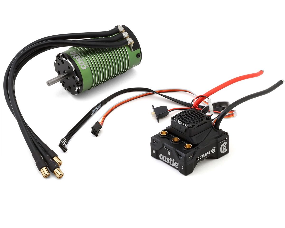 Castle Creations COBRA 8, 25.2V ESC WITH 1512-2650KV V2 SENSORED MOTOR COMBO