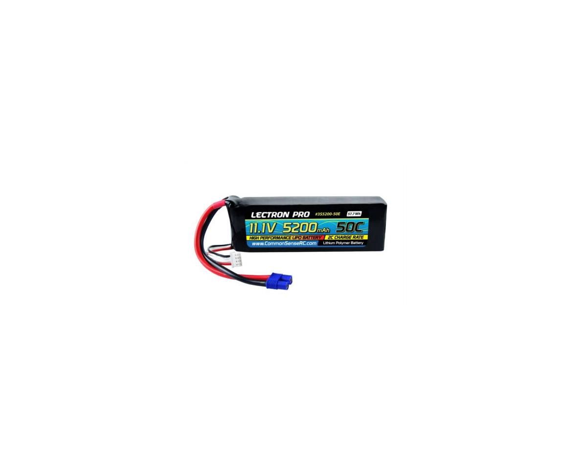 Common Sense RC Lectron Pro 3S LiPo Battery 50C (11.1V/5200mAh)