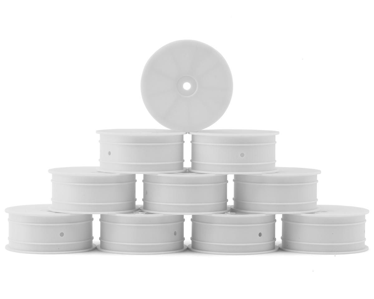 XRAY "Aerodisk" 2.2 4WD Front Buggy Wheels (White) (10) (XB4)