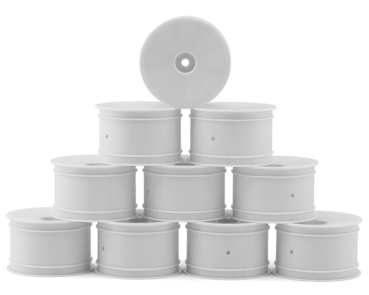 XRAY "Aerodisk" 2.2 Rear Buggy Wheels (White) (10) (XB2/XB4) (Hard)