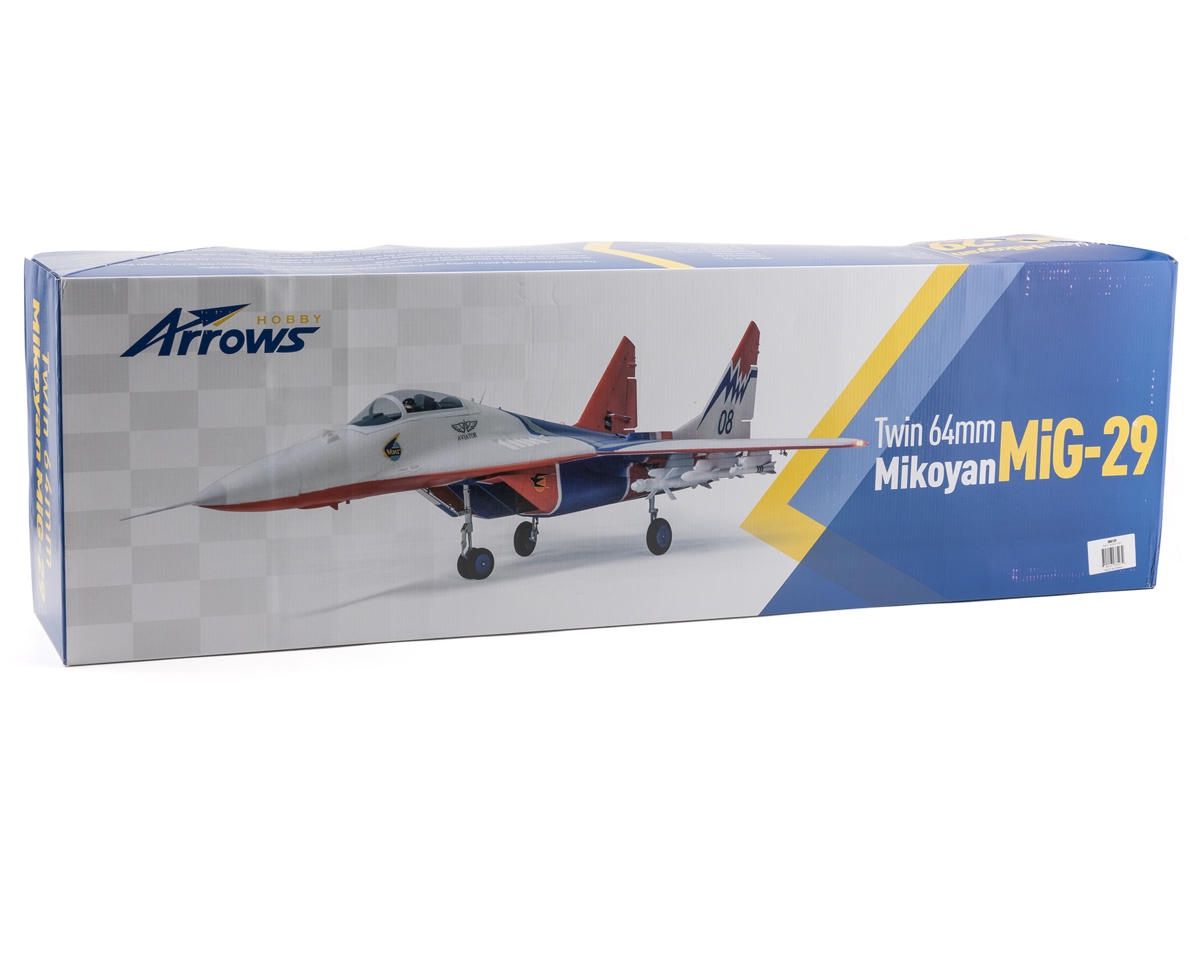 Arrows Hobby Mikoyan MiG-29 Twin 64mm EDF PNP Electric Airplane (906mm)