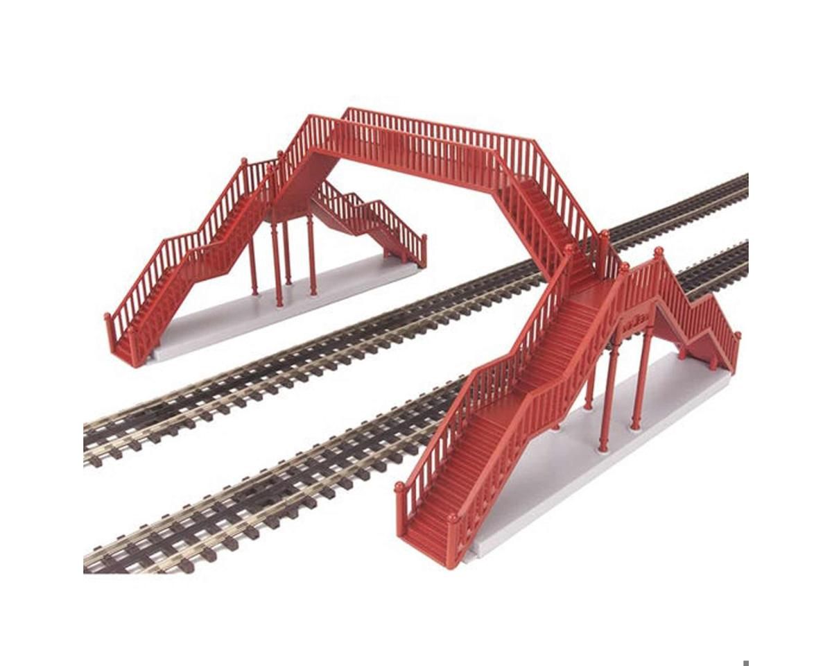 Atlas O O Scale Double Track Pedestrian Crosswalk - Red