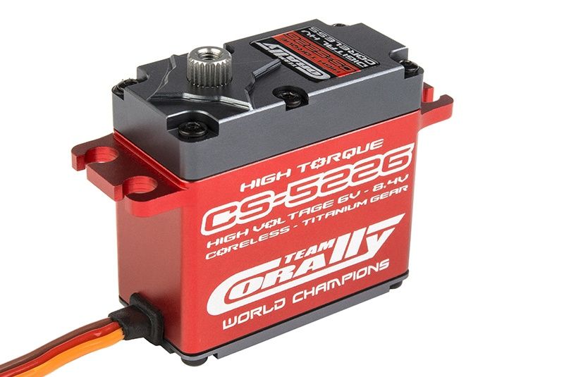 Corally CS-5226 High Voltage/High Torque Coreless Aluminum Case