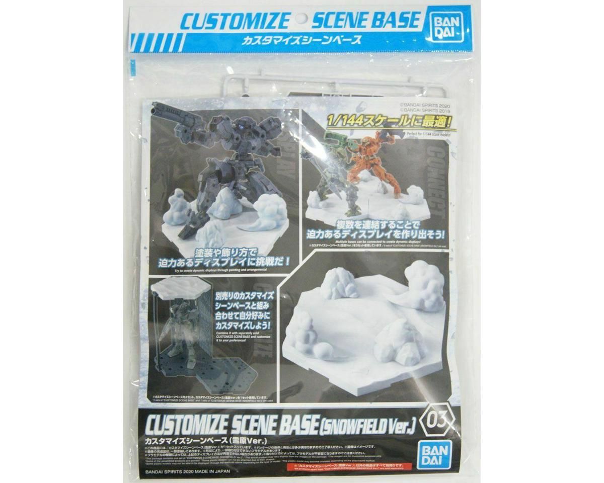 Bandai #03 30MM 1/144 Customize Scene Base (Snowfield Ver.)