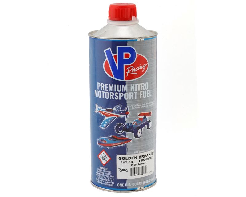 PowerMaster Golden Break-in Car Fuel (14% Oil) (One Quart)