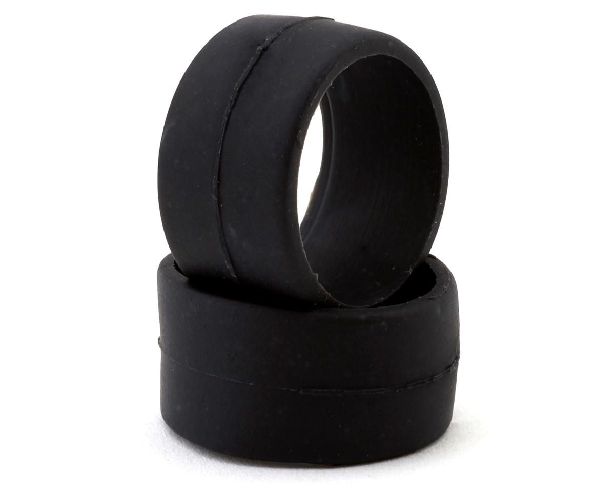 DS Racing 1/28 Front Slick Rubber Touring Tires (2) (Medium) DSC-11FS-23-20C