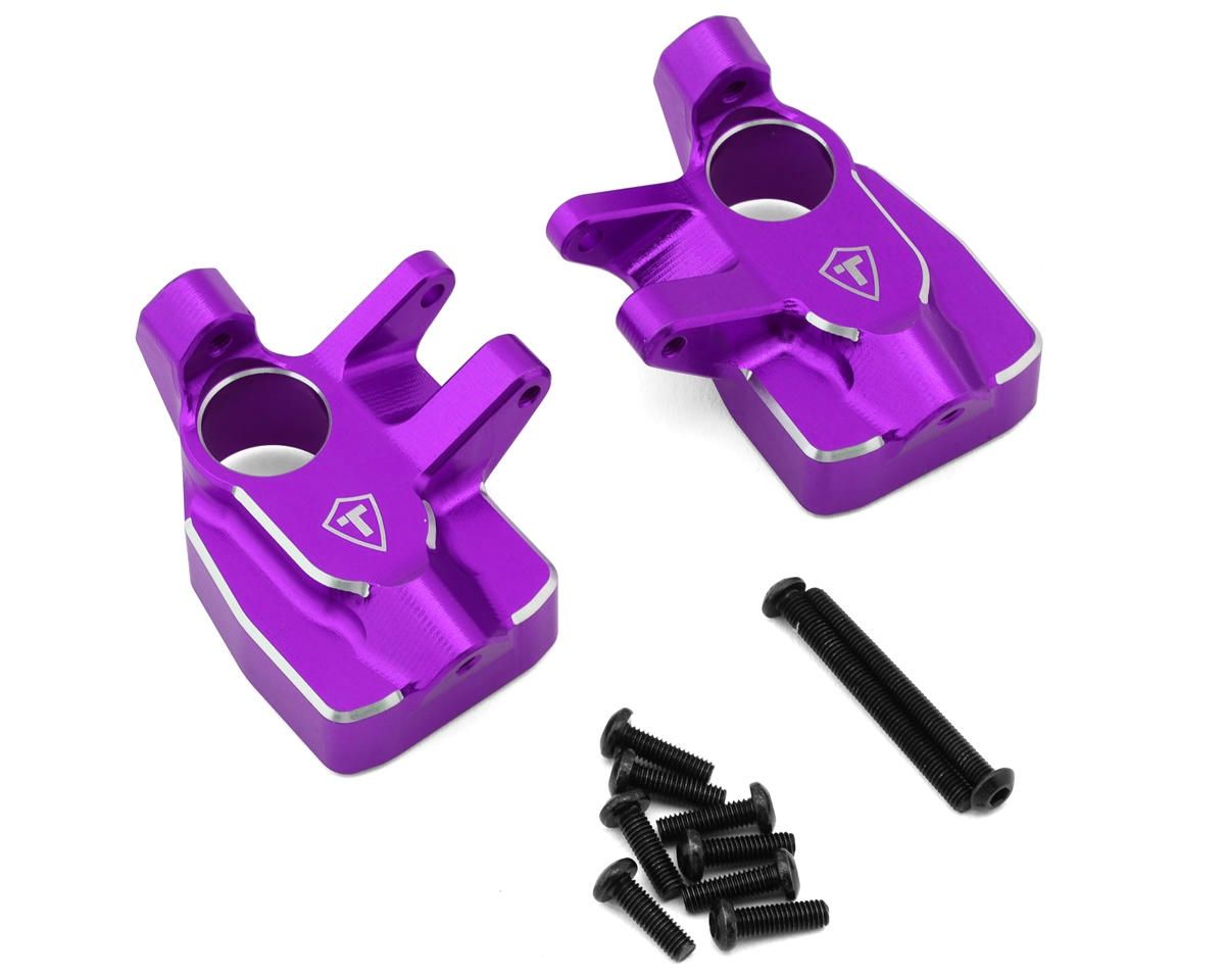 Treal Hobby Axial AXP8 Gilamon CNC-Machined Aluminum Front Steering Knuckles TLHAXP8-16