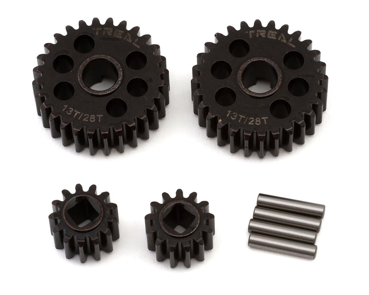 Treal Hobby Axial AXP8 Gilamon Harden Steel Portal Gears Set (13T/28T)