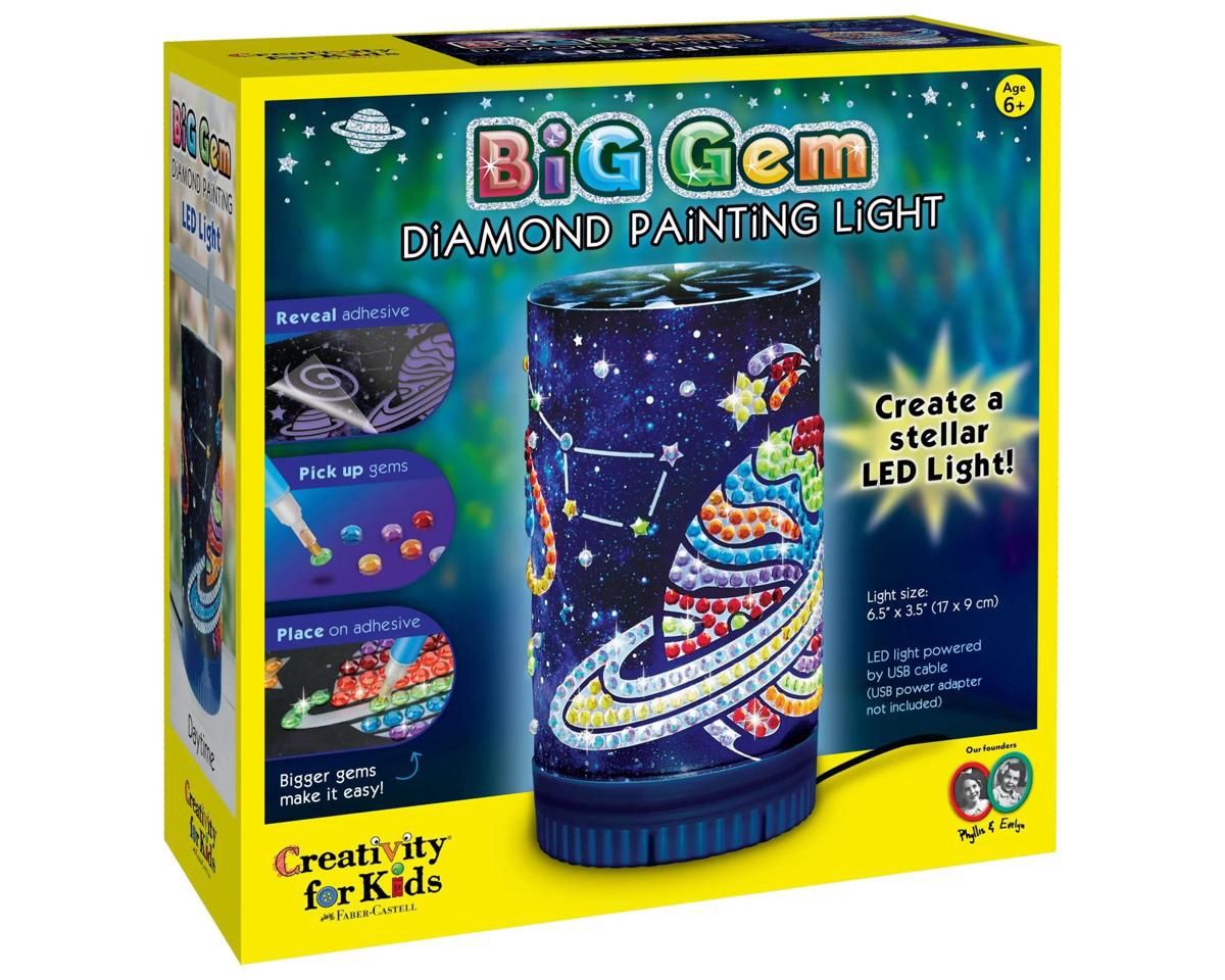 Creativity For Kids Big Gem Diamond Painting Light
