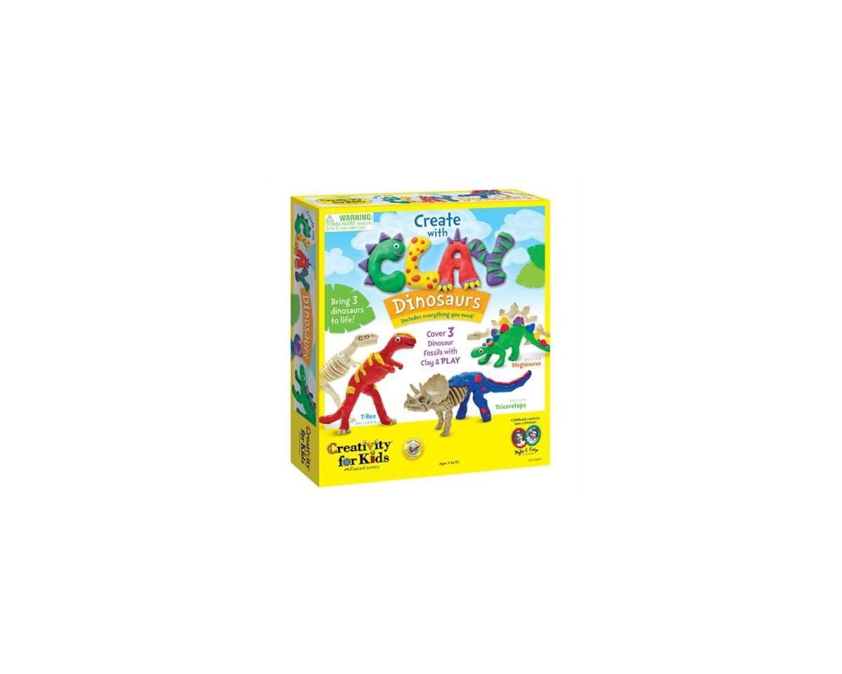 Creativity For Kids Create With Clay Dinosaurs