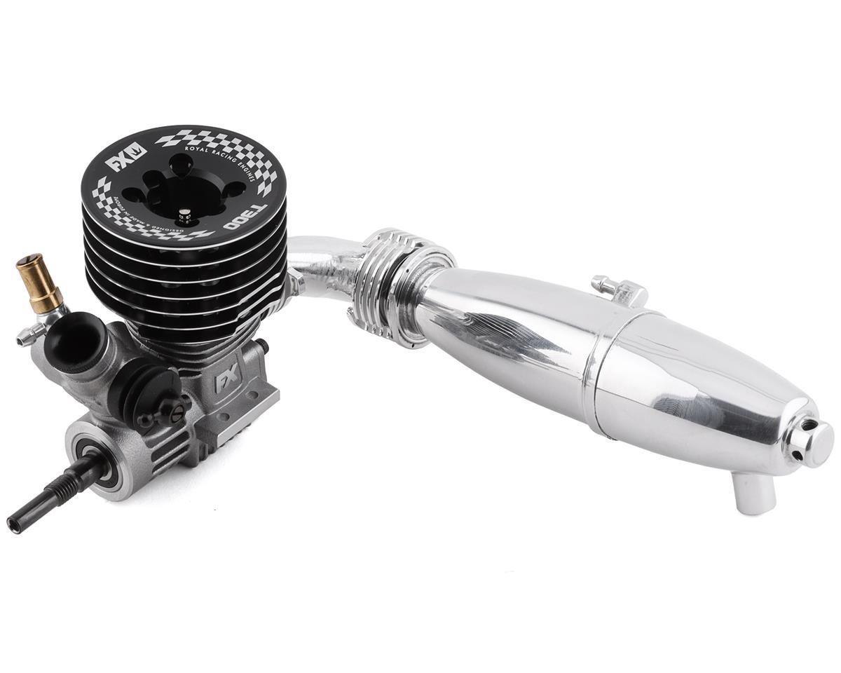 FX Engines T300 DLC .12 Pro 3-Port Touring Nitro Engine Combo w/2696 Pipe