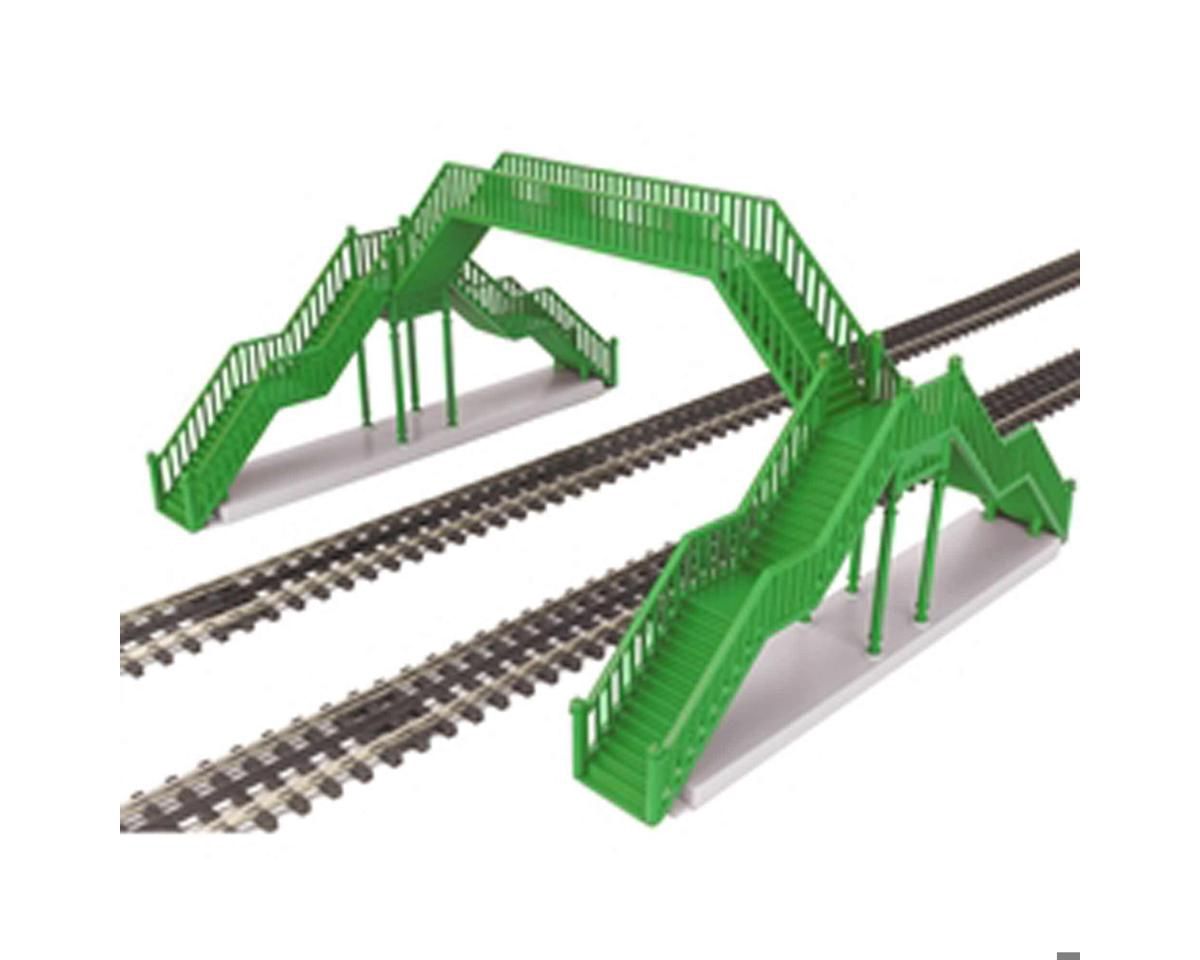 Atlas O O Scale Double Track Pedestrian Crosswalk - Green
