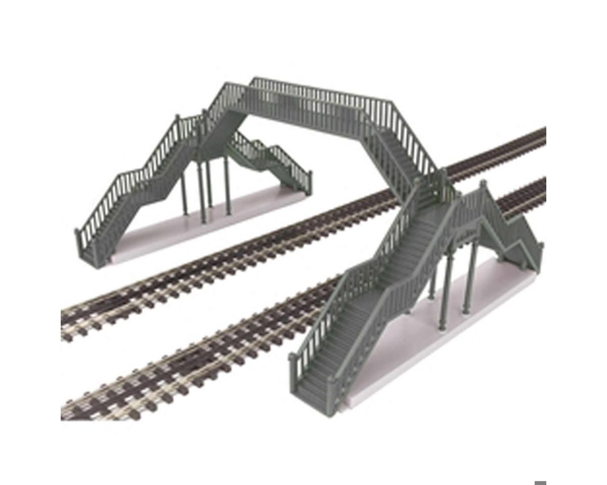 Atlas O O Scale Double Track Pedestrian Crosswalk - Silver