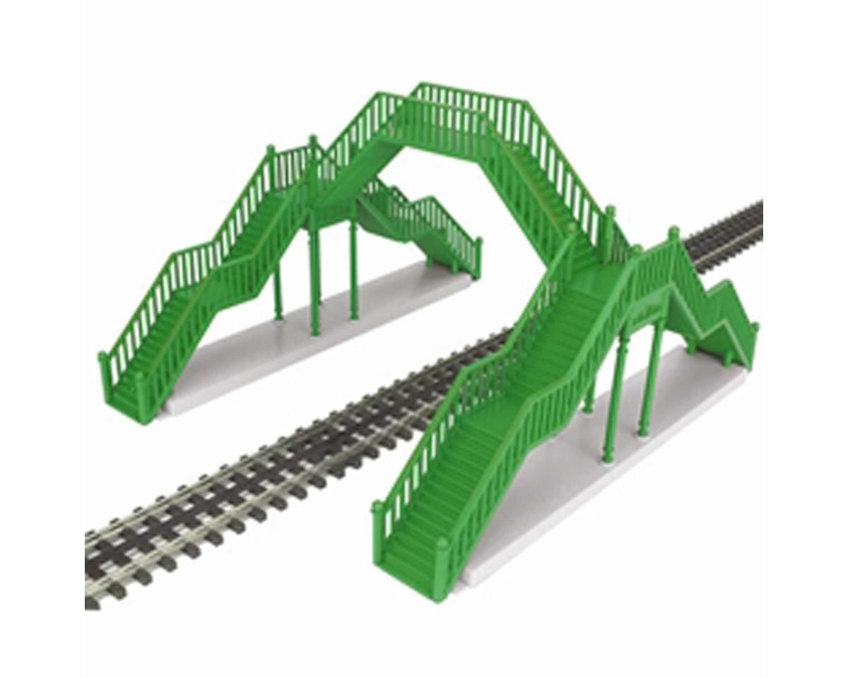 Atlas O O Scale Single Track Pedestrian Crosswalk - Green