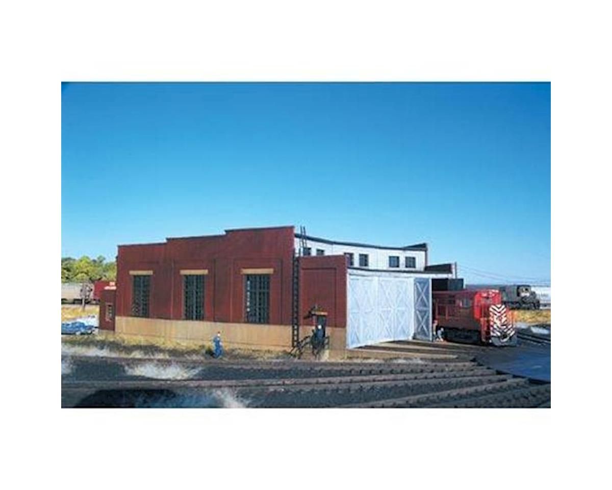 Atlas Railroad HO KIT 3-Stall Roundhouse