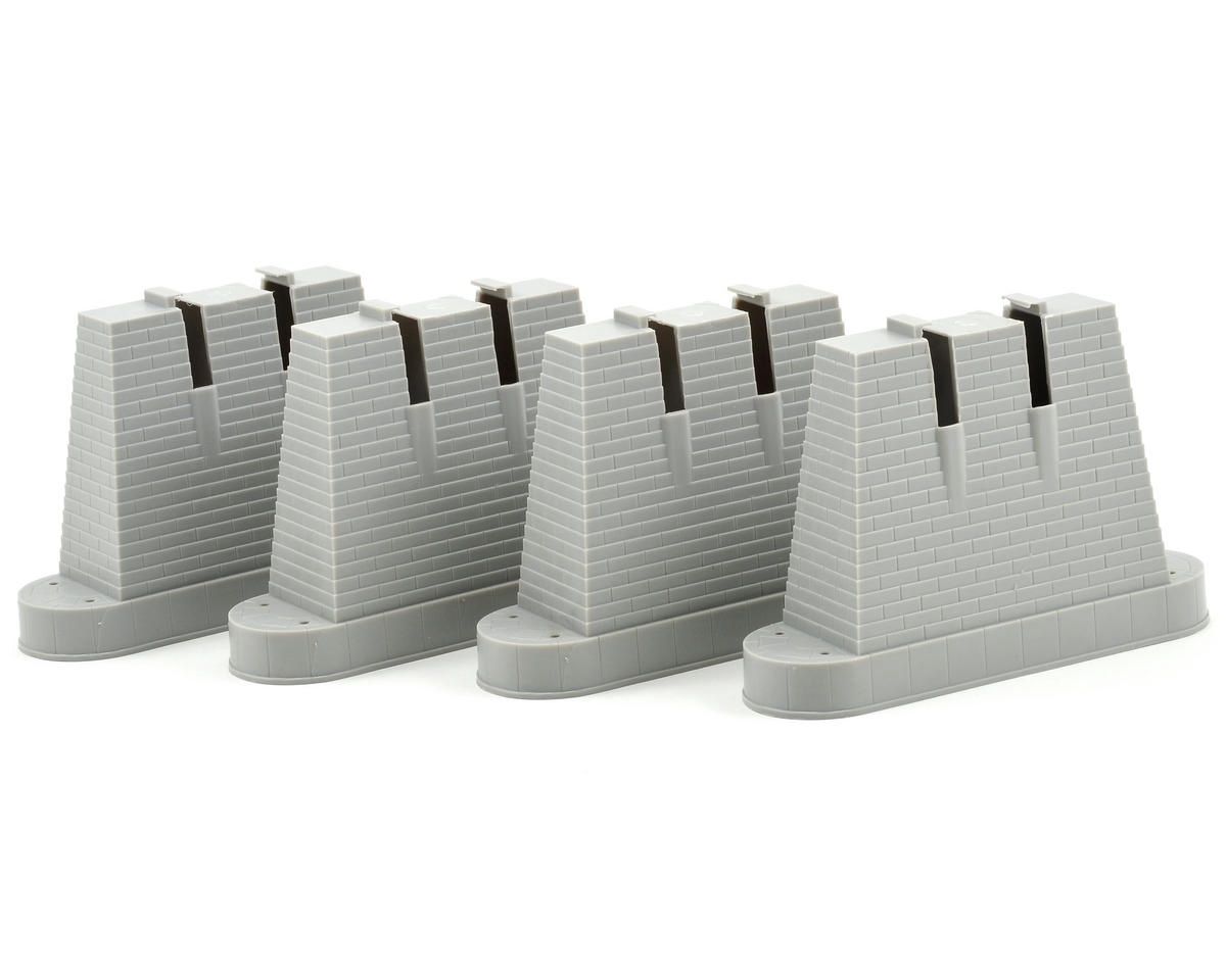 Atlas Railroad HO-Scale 3" Bridge Pier Set (4)
