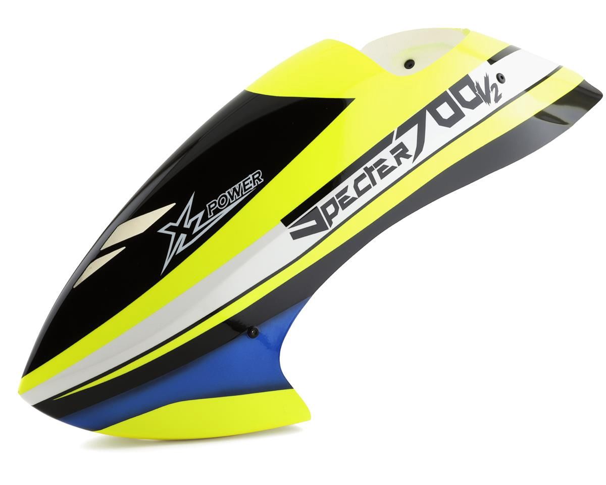 XLPower Specter 700 V2 Canopy (Yellow/Blue/Black)