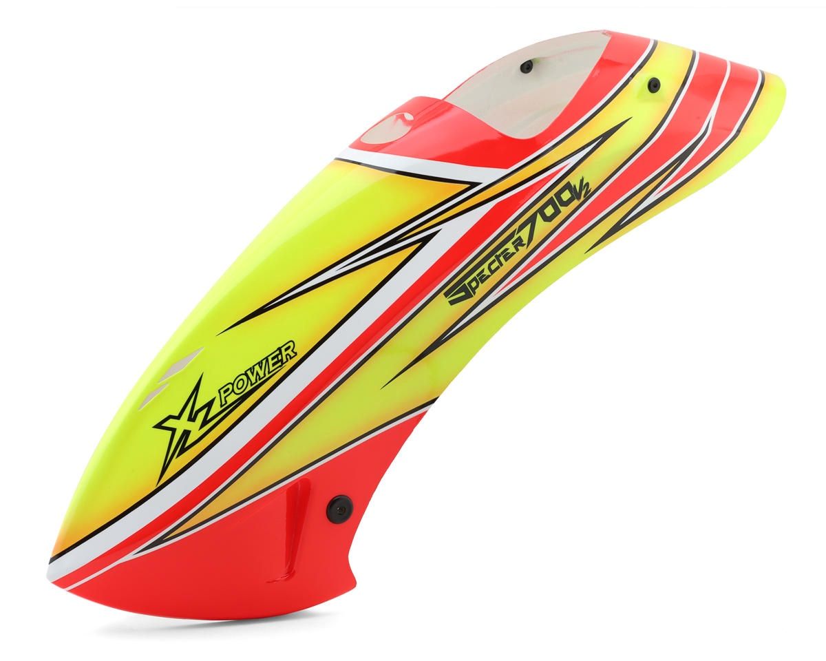 XLPower Specter 700 V2 Kenny Ko World Champion Nitro Helicopter Canopy