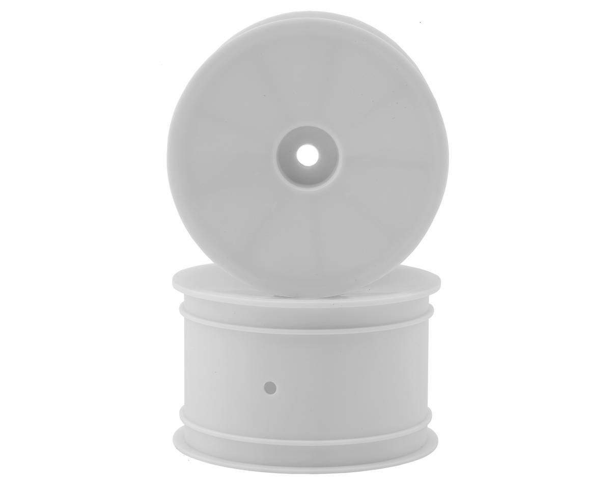 XRAY "Aerodisk" 2.2 Rear Buggy Wheels (White) (2) (XB2/XB4) (Hard)