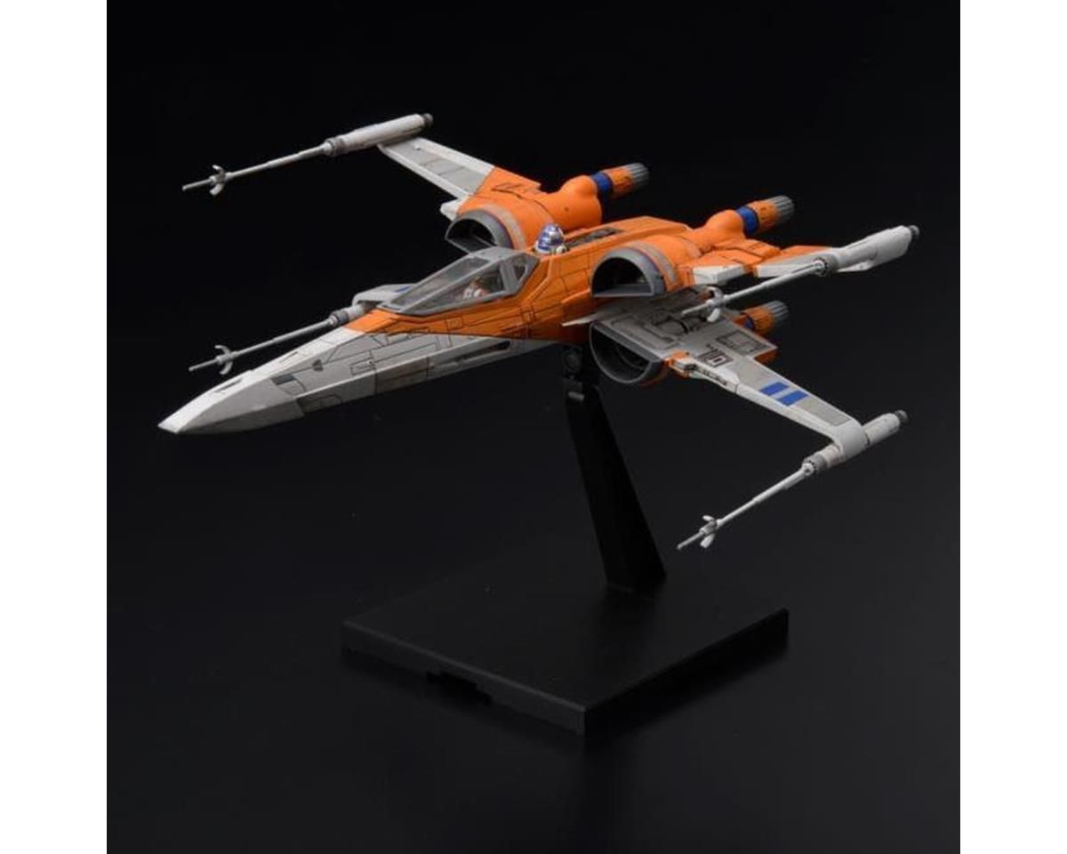 Bandai "Star Wars" 1/72 Scale Poe's X-Wing Fighter Plastic Model Kit