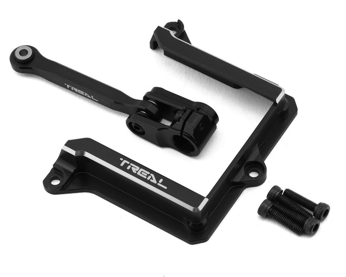 Treal Hobby 7075 Aluminum Steering Servo Horn Tie Rod Link &amp; Mount Set for TLHTMAXXSLASH-21