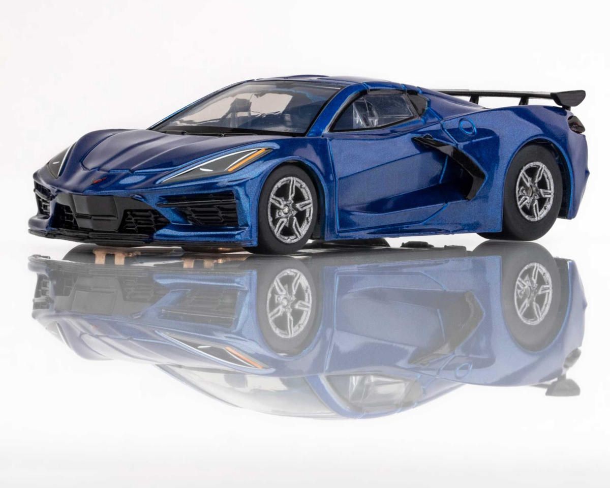 AFX Corvette C8 Riptide Blue Metallic
