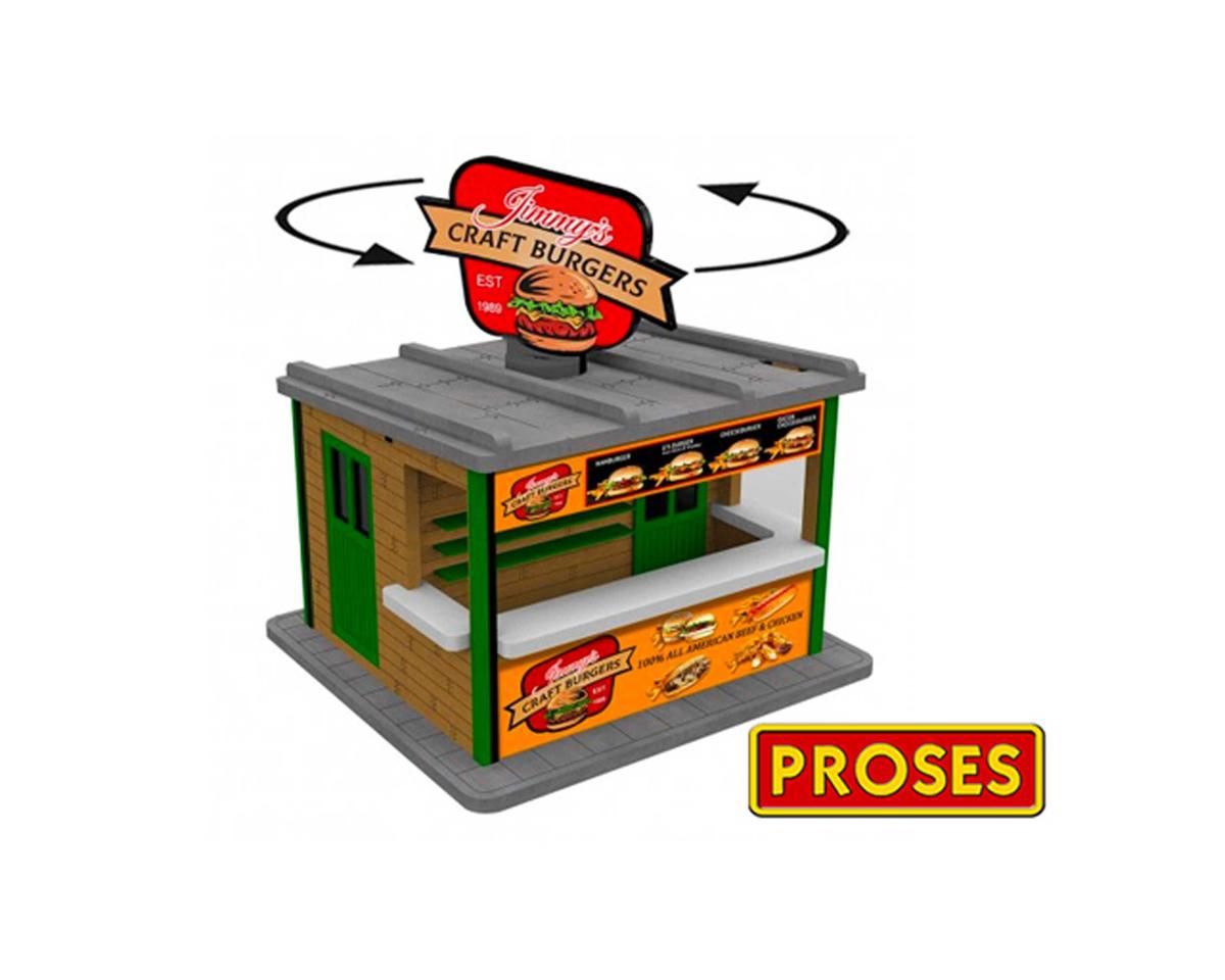 Bachmann O SCALE JIMMY'S BURGER STAND