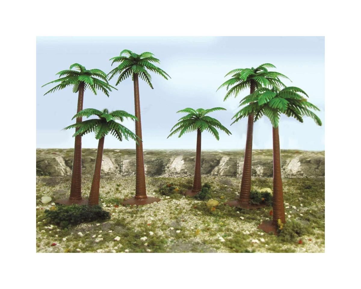 Bachmann HO Palm Trees 4" - 6" (6 Per Box)