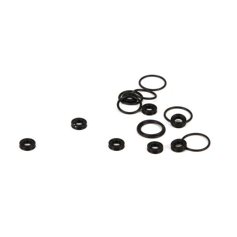 Team Losi Racing Seal Set, X-Rings, G3 3.5mm (4 shocks)