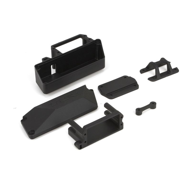 Team Losi Racing Servo Mount, Top Brace: 8e 3.0