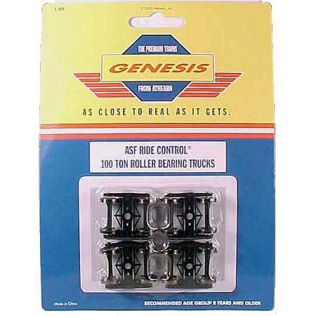 HO 100-Ton Roller Bearing Truck, .088 Tread (2Pr)