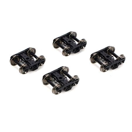 Athearn HO 100-Ton Roller Bearing Truck, .110 Tread (2Pr)