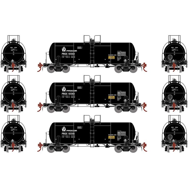 HO 13,600-Gallon Acid Tank, PROX/Black (3)