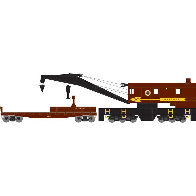HO 200T Crane/Tender, DM&amp;IR #X-7/2695